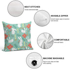 Rabbit Season Soft Shrink-Resistant Throw Pillow