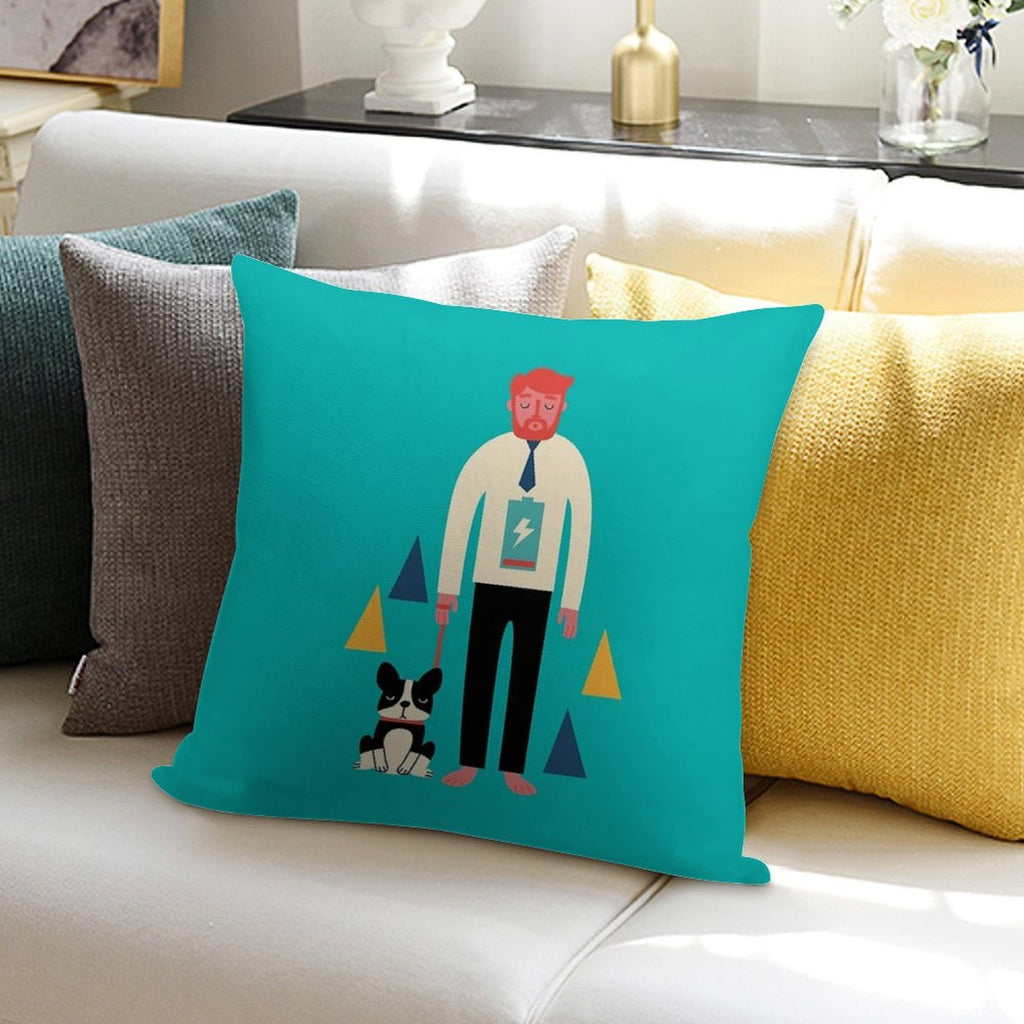 Powerless Soft Gift Ready Throw Pillow