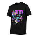 Sister Of The Birthday Girl Roller Stake Matching Family  Quick-drying T-Shirt