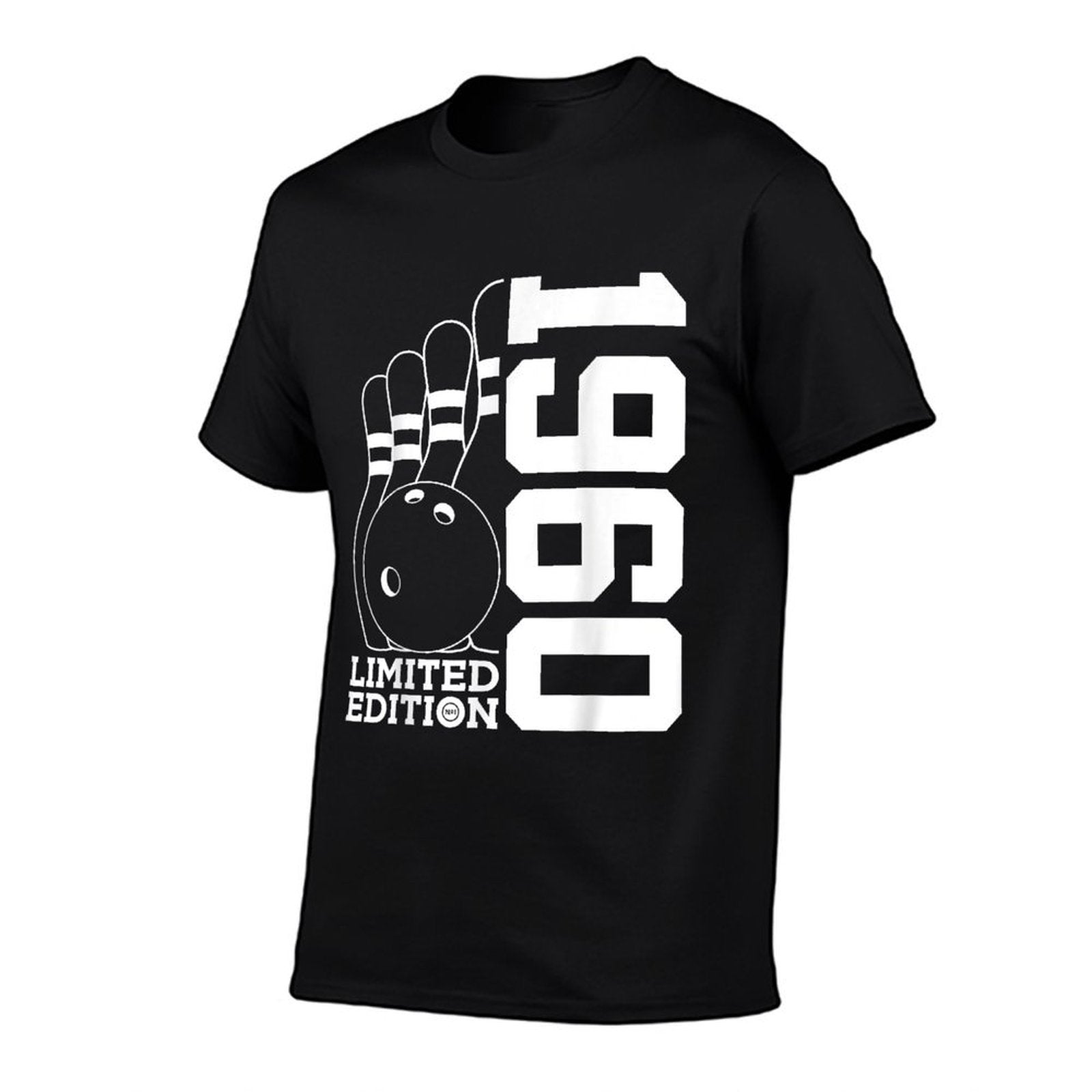 65th BIRTHDAY BOWLING LIMITED EDITION 1960  Heathered Texture T-Shirt