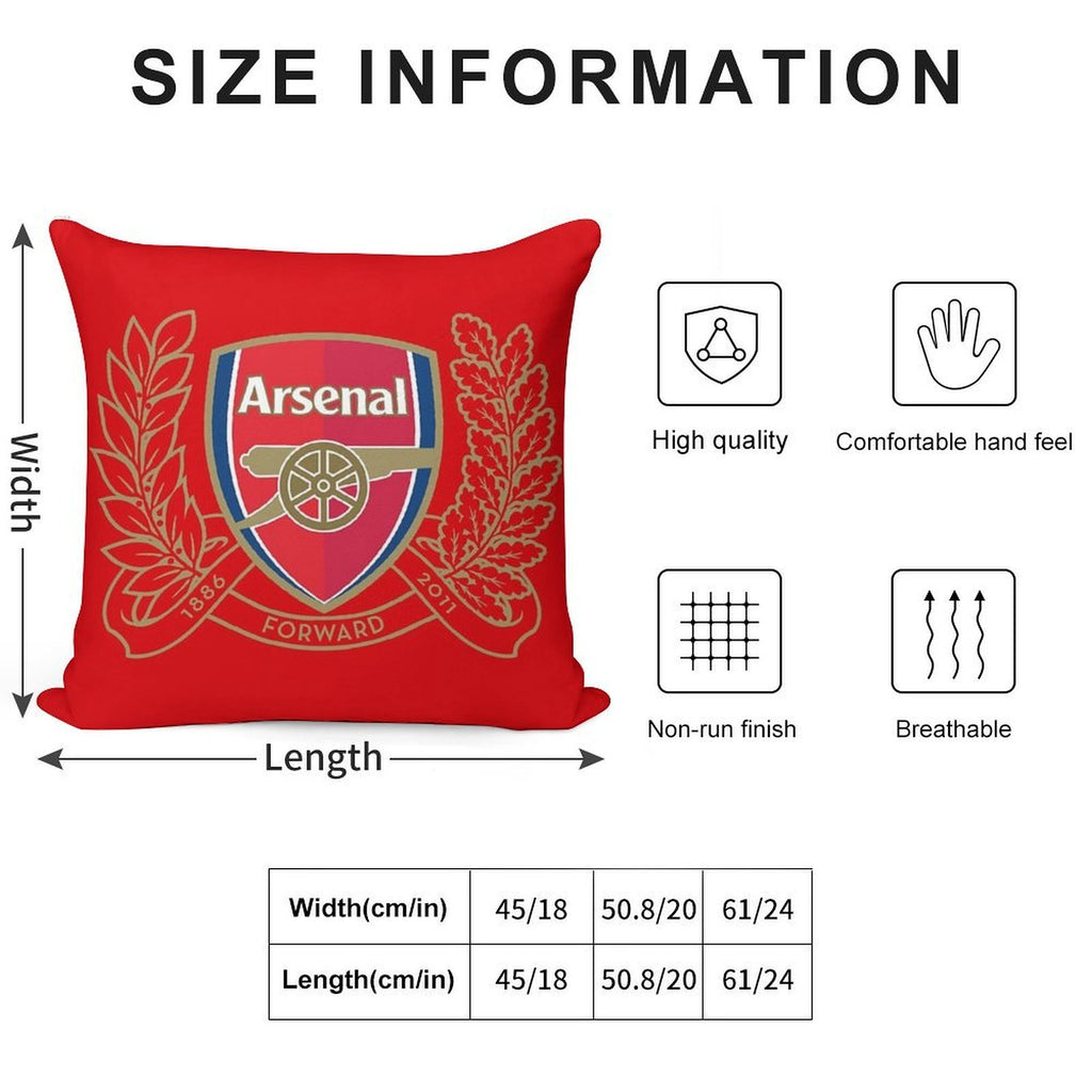 The Gooners Soft Short Plush Fabric Throw Pillow