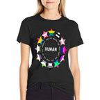 Human Pride Design - Human LGBTQ  Soft T-Shirt