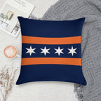 Chicago Football Soft Warmth Comfort Throw Pillow