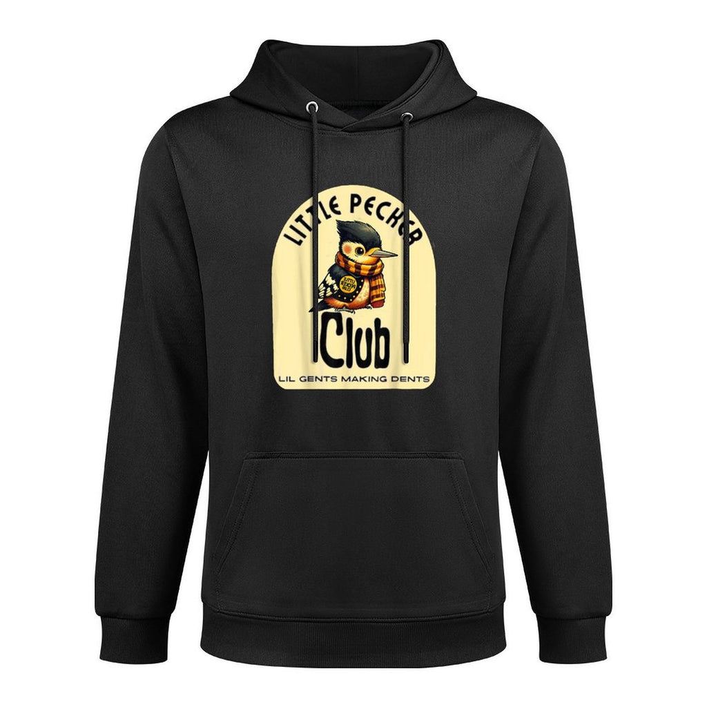 Little Pecker Club Hilarious Woodpecker Meme Relaxed Fit Hoodie