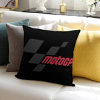 Moto GP Logo Essential Soft Easy Maintenance Throw Pillow