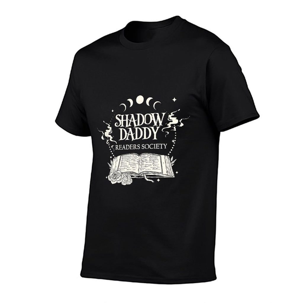 Fantasy Romance Readers Society Shadow Daddy Lover  Ribbed Collar T-Shirt