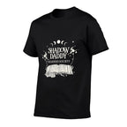 Fantasy Romance Readers Society Shadow Daddy Lover  Ribbed Collar T-Shirt