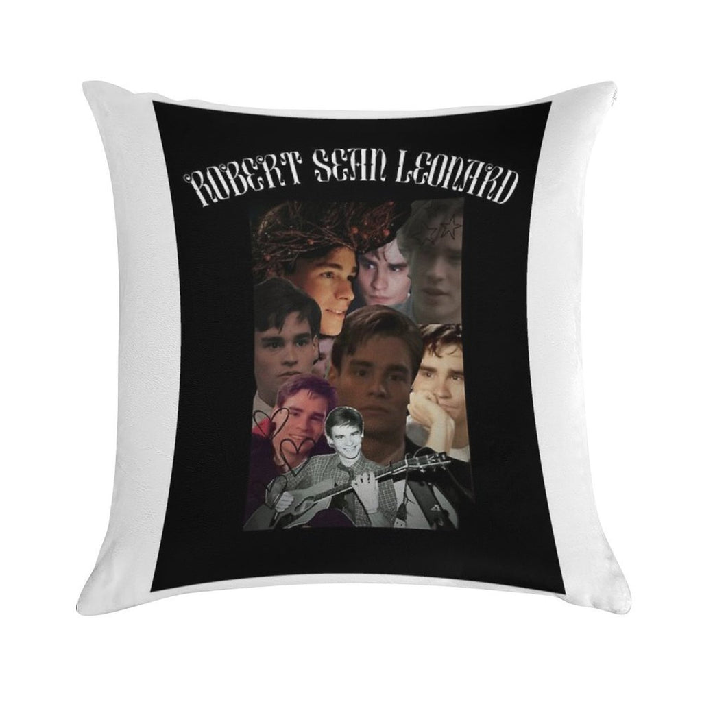 Robert Sean Leonard Fan Soft Reinforced Edging Throw Pillow