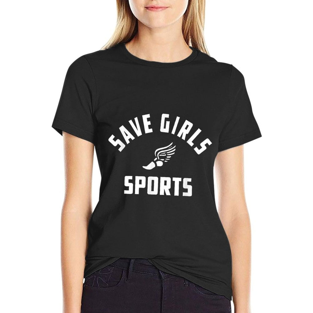 The Real Politically Savvy Save Girls Sports  Breathable T-Shirt