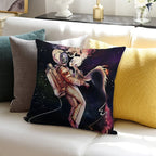 Space Mermaid Soft Warmth Comfort Throw Pillow
