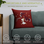 Moomin Autumn Little My Shooting Star Winter Soft Washable Throw Pillow