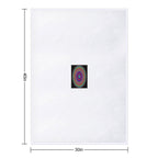 Queer Light Mandala  Radiant Rainbow Pride Art of Strength & Spirit Wrinkle-free Throw Blanket