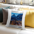 Zermatt - Switzerland - Photography Soft Warmth Comfort Throw Pillow
