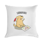 Labradoodle Funny Labrador Dog Puns Soft Multiple Sizes Throw Pillow