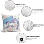 We Will Never Watch The Same Shows Soft Easy Maintenance Throw Pillow