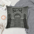 Salford Lads Club - The Smiths Soft Luxury Feel Throw Pillow