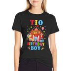 Tio Of The Birthday For Boy Circus Carnival Theme Party  Soft T-Shirt