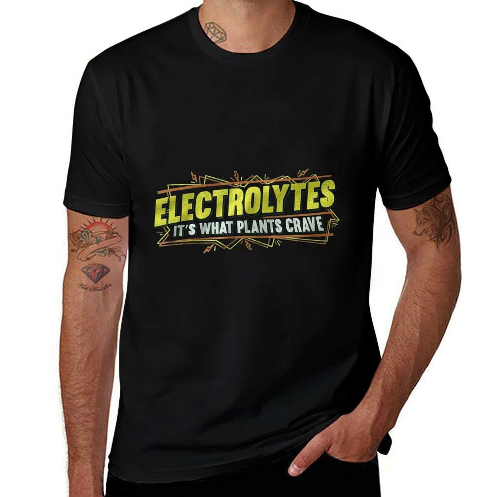 Electrolytes It’s What Plants Crave Funny  Versatile T-Shirt