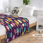 Night Forest Eco-conscious Throw Blanket
