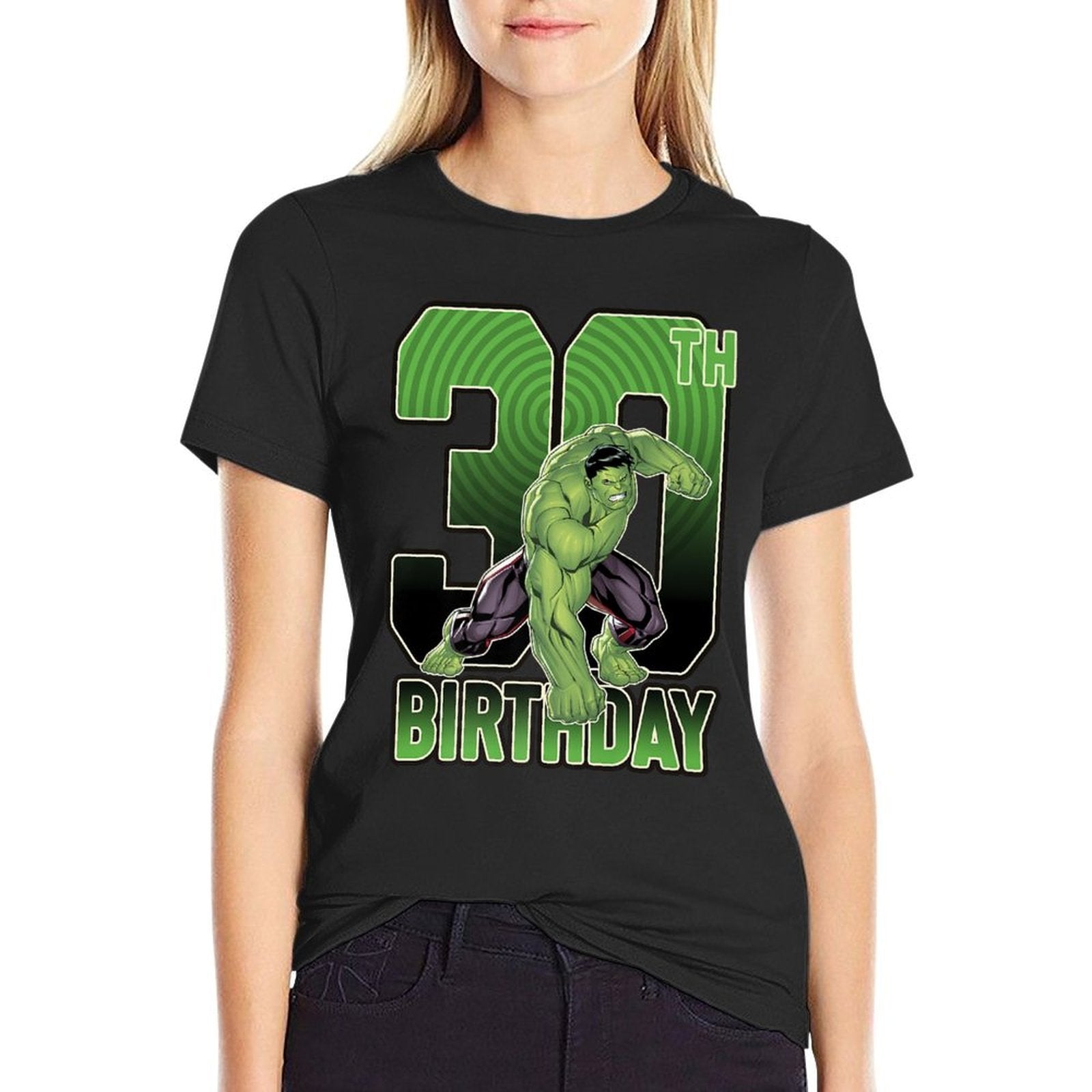 Marvel Hulk Smash 30th Birthday Premium Premium  Soft T-Shirt
