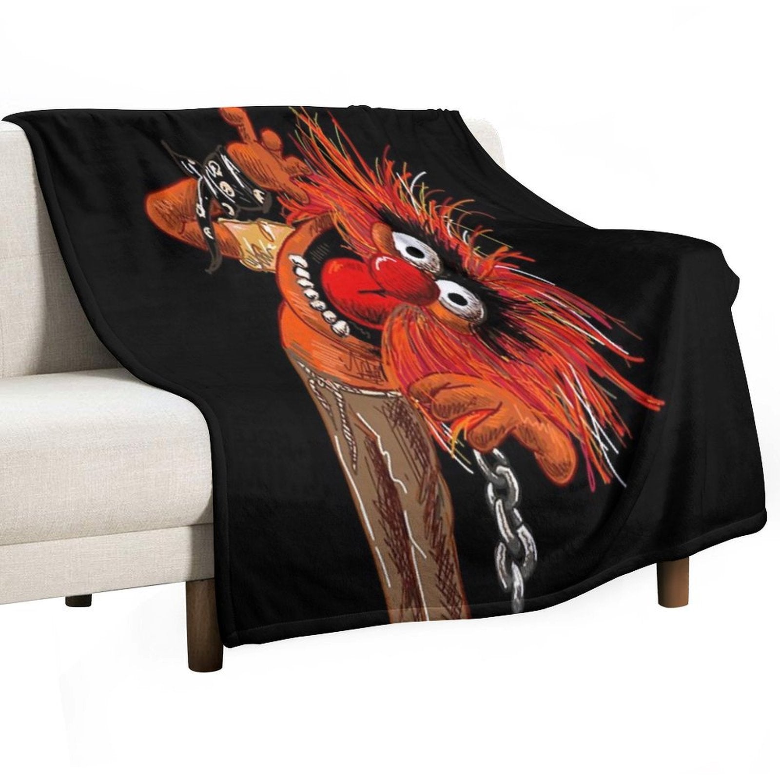 Animal The Muppets Travel-friendly Throw Blanket