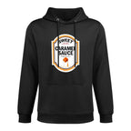 Caramel Sauce DIY Halloween Funny Matching Costume Label Relaxed Fit Hoodie