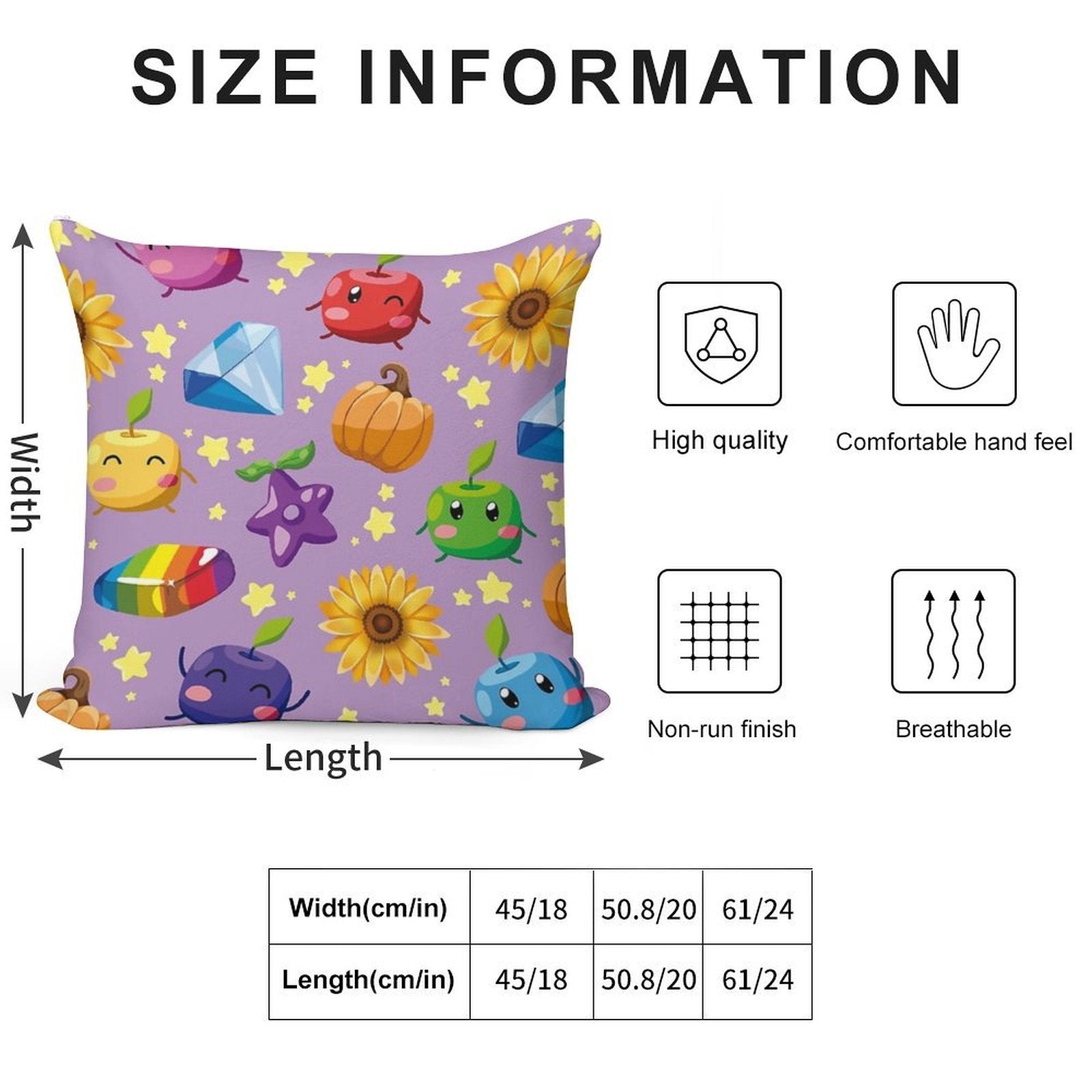 Cute Junimos Stardew Valley Soft Anti-Pilling Throw Pillow