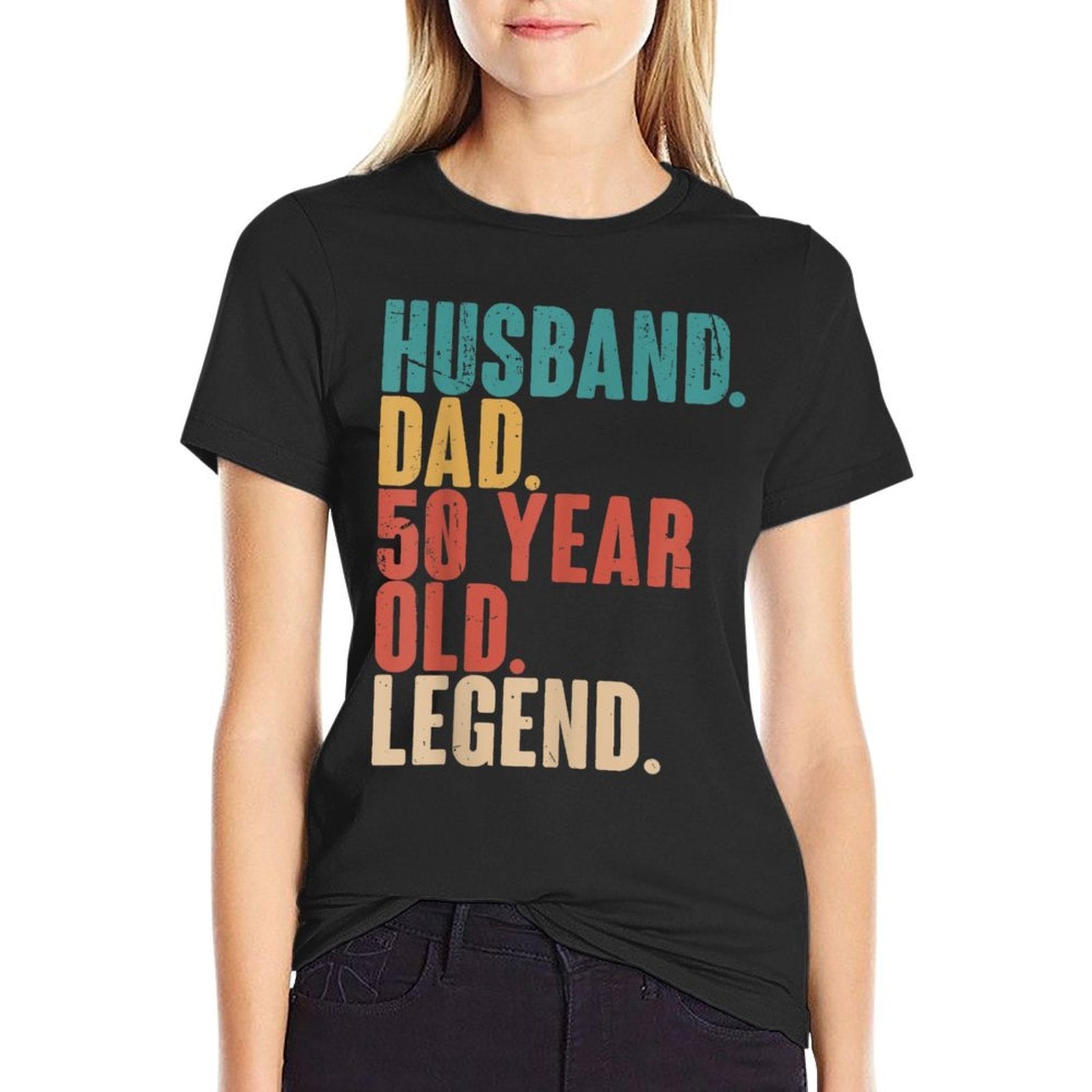 Mens 50th Birthday Decoration Funny Gift Husband Vintage Dad 1973  Quick-drying T-Shirt