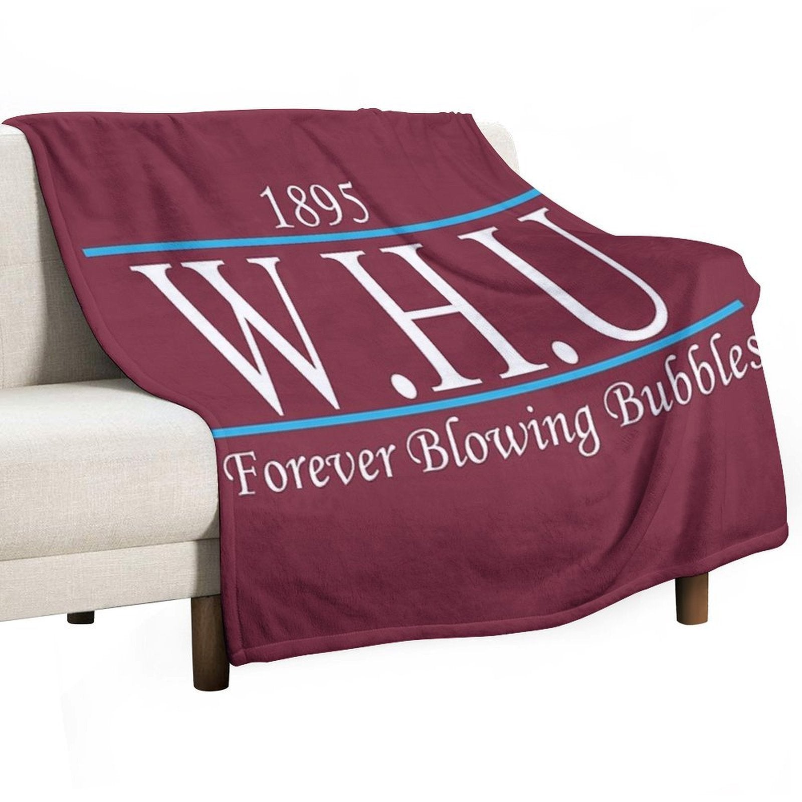 1895 Founding Years Sustainable Throw Blanket