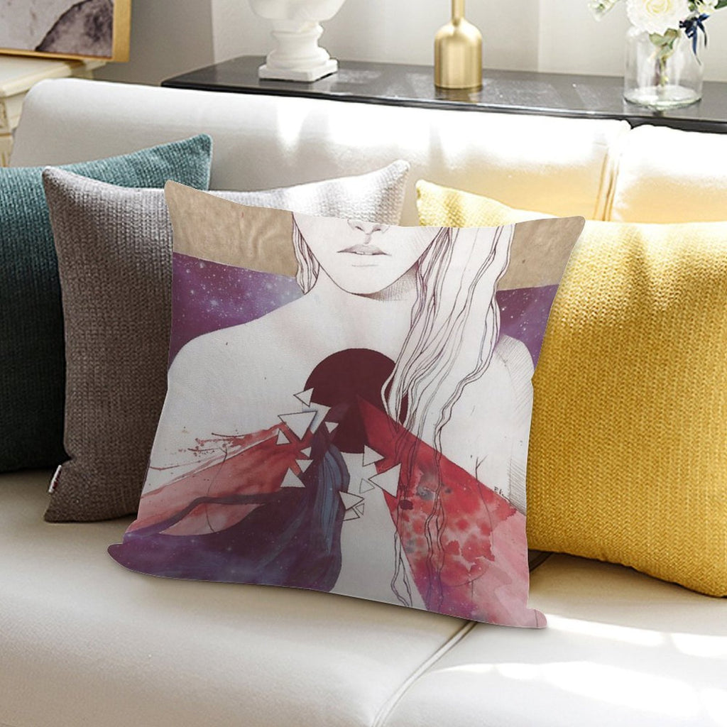 Supermassive Black Hole Soft Gift Ready Throw Pillow