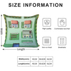 Pokemon Palett Town Soft Fade-Resistant Throw Pillow