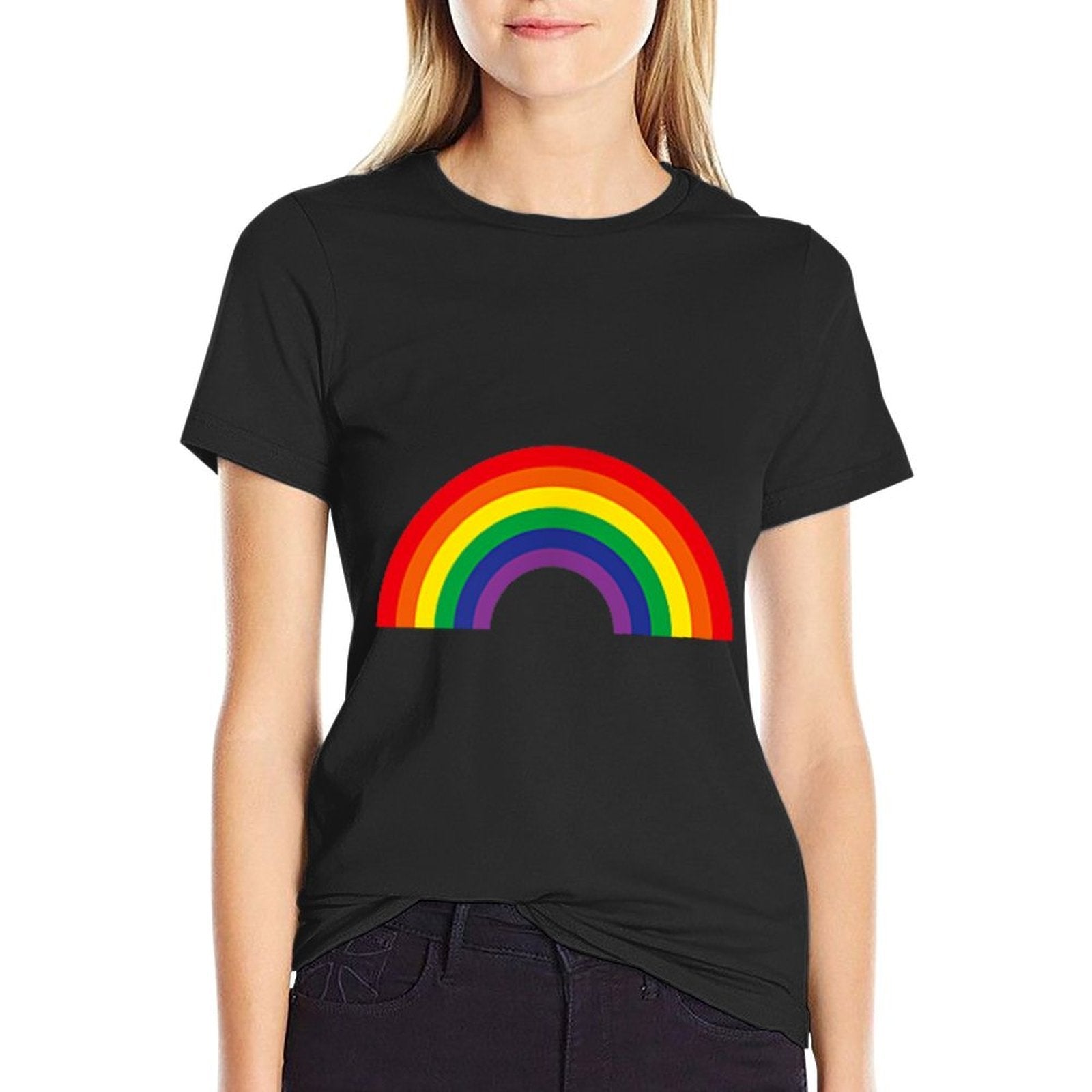 Gay Pride Stuff Rainbow Pocket LGBT Pride Parade  Easy-care T-Shirt