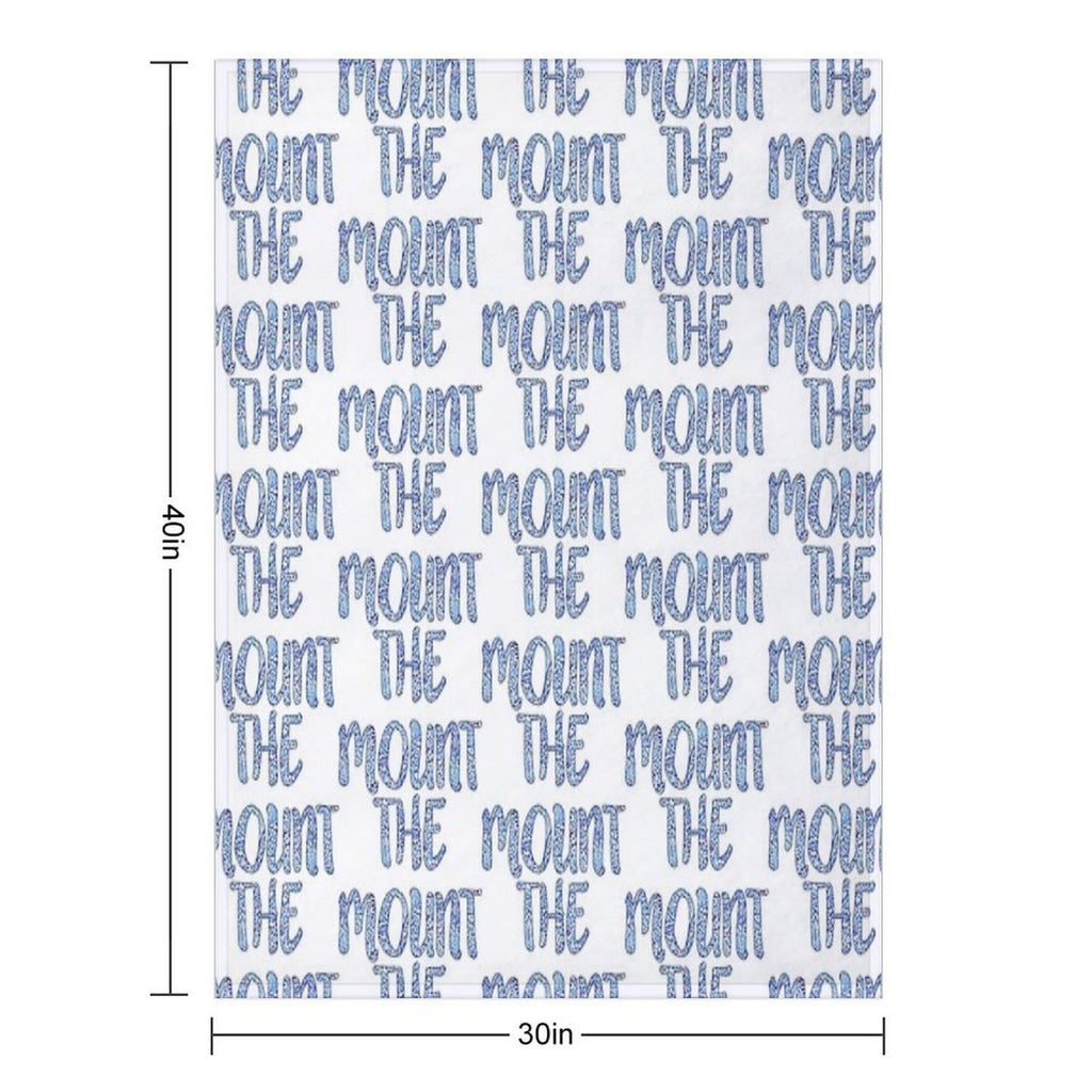 Mount Saint Mary's University Quick-dry Throw Blanket