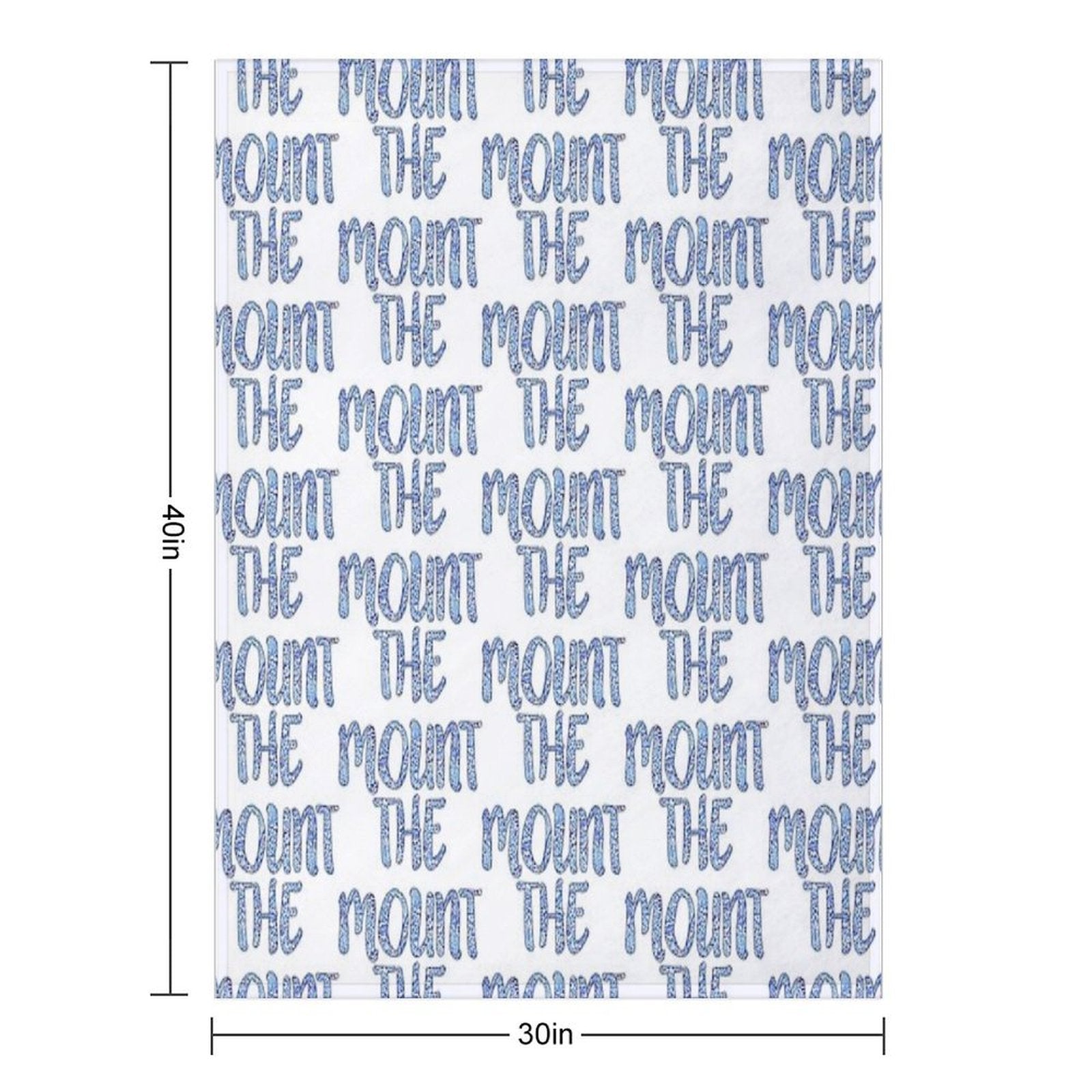 Mount Saint Mary's University Quick-dry Throw Blanket
