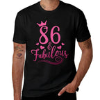86 & Fabulous 86 Year Old 86th Birthday It's My 86th Bday  Eco-friendly Material T-Shirt