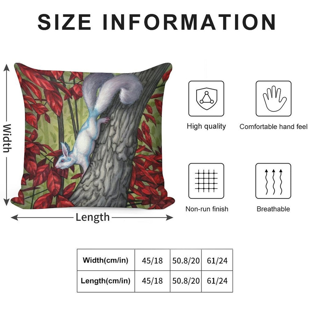 Autumn Spirit Soft High-Density Material Throw Pillow