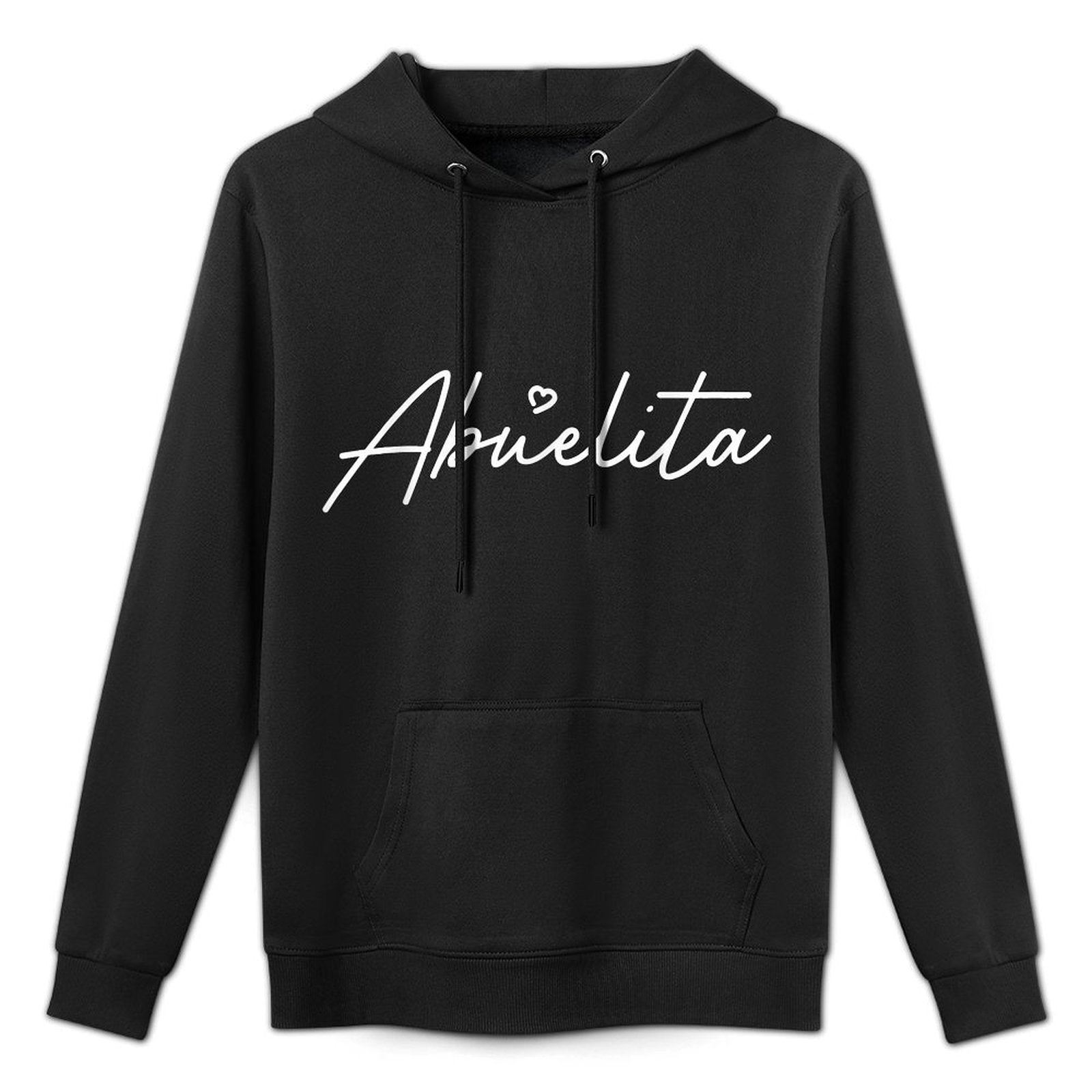 Womens Abuelita Cute Mothers Day Gift In Spanish Grandma Adjustable Hood Hoodie
