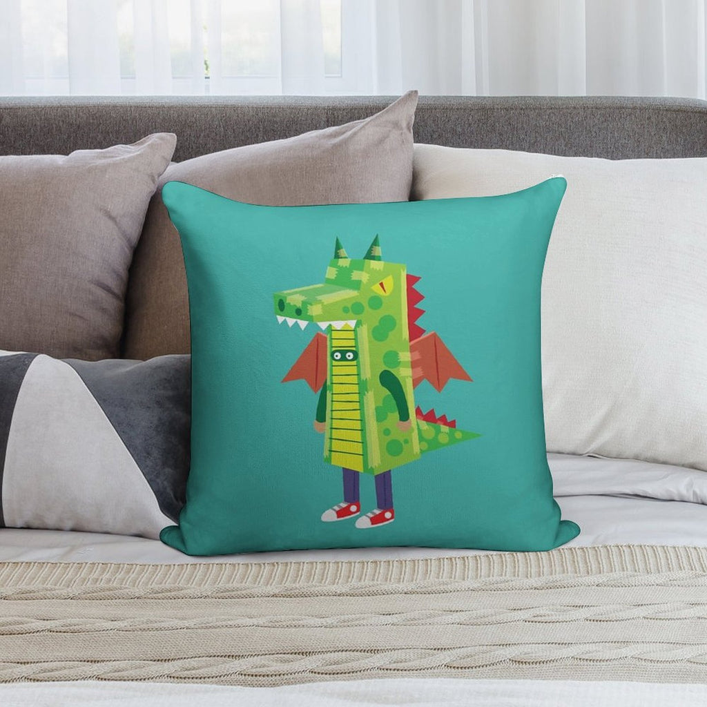 I'm A Dragon Soft Bedroom Essential Throw Pillow