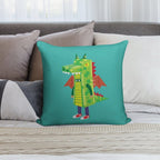 I'm A Dragon Soft Bedroom Essential Throw Pillow