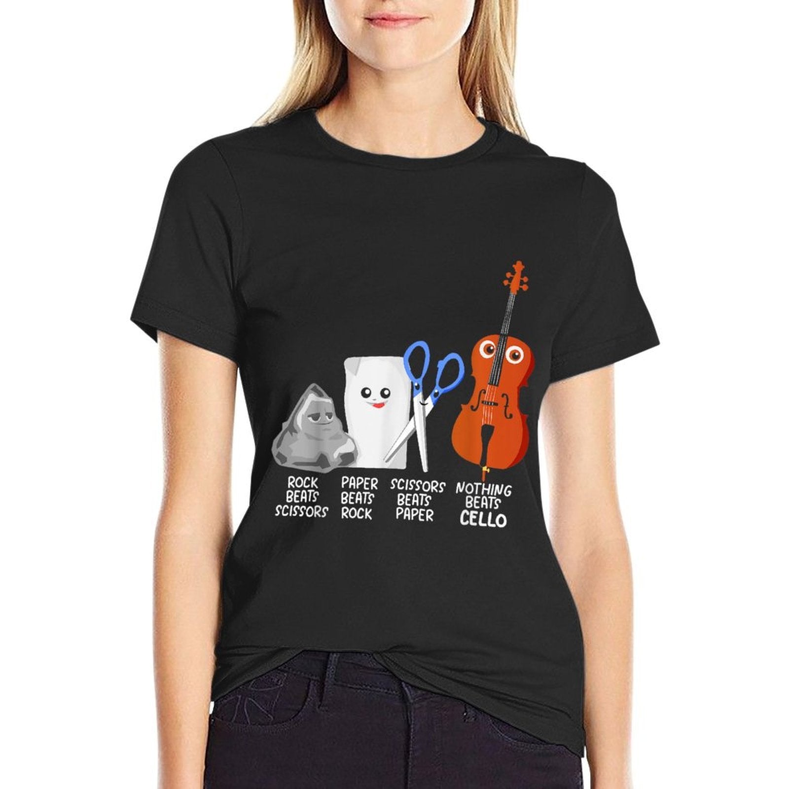 Nothing Beats Cello Quote Funny Cellist Gift Kids  Classic T-Shirt