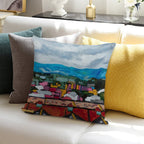 From The Guinness Brewery, Dublin Soft Reinforced Edging Throw Pillow