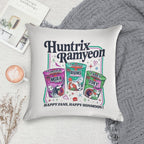Huntrix Ramyeon Soft Easy Maintenance Throw Pillow