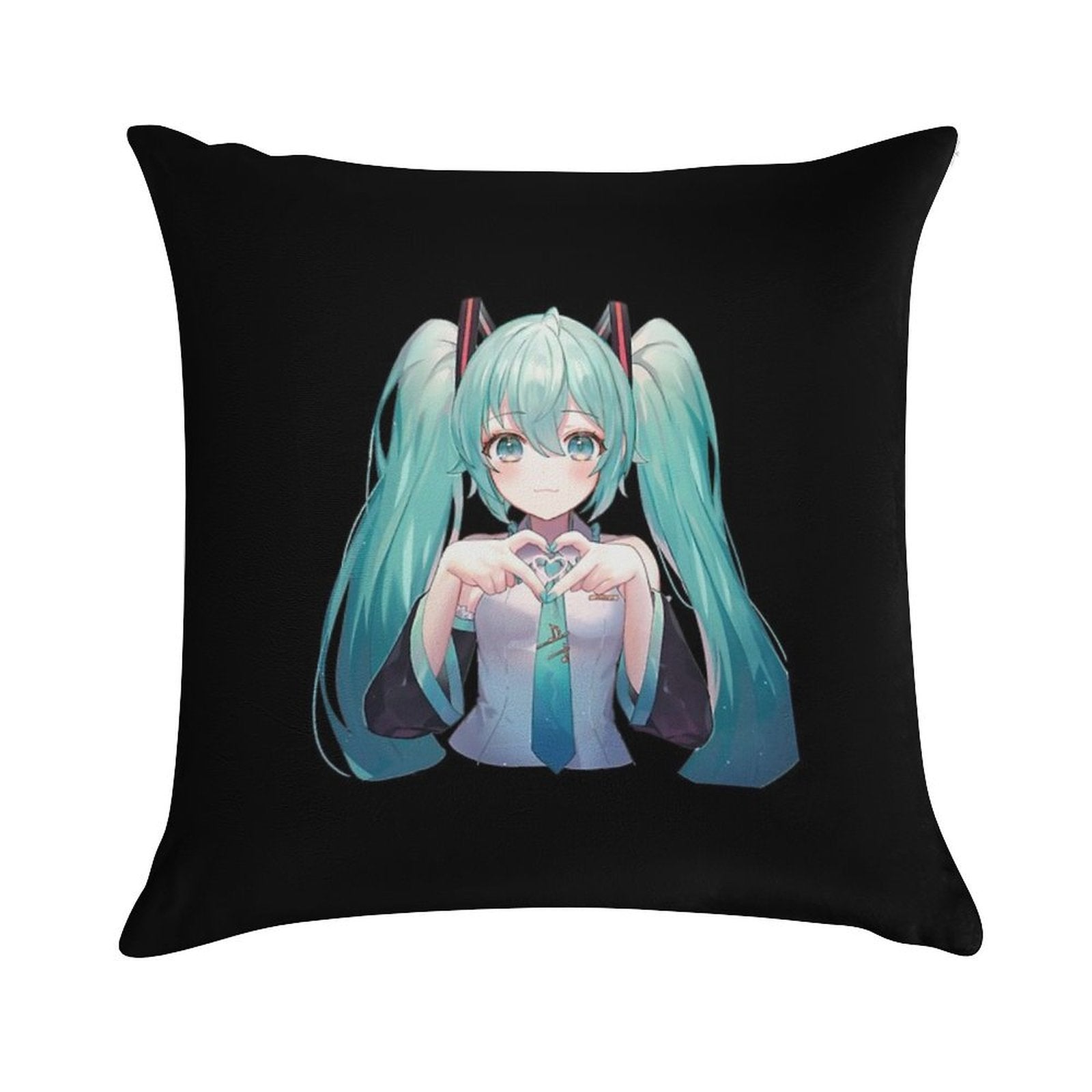 Hatsune Miku Soft Reinforced Edging Throw Pillow