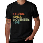 30 Years Old Legends Since November 1995 30th Birthday  Breathable T-Shirt