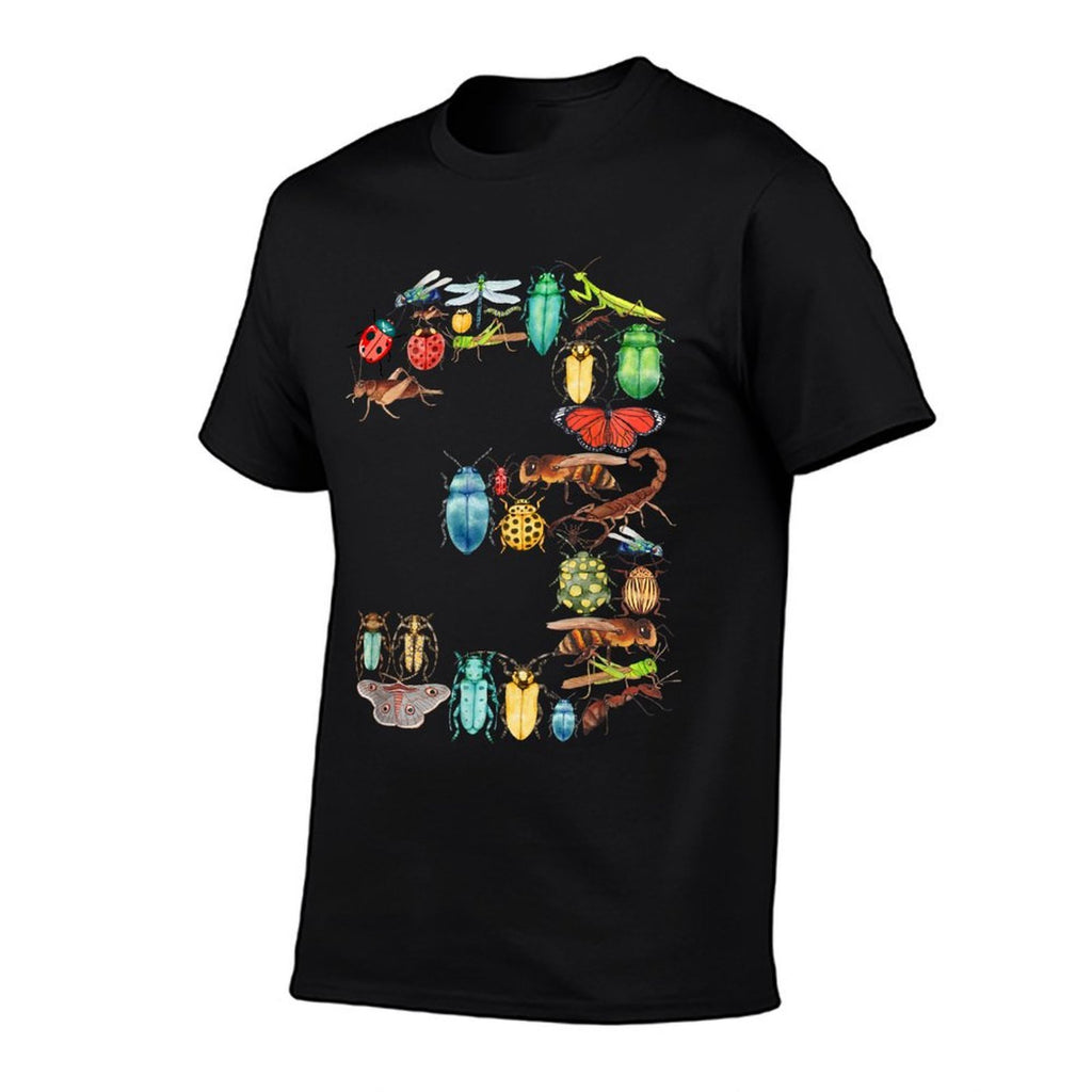 Toddler 3rd Birthday Bugs Insects Beetles Kids 3 Year Old  Durable T-Shirt