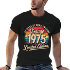 50 Year Birthday Decorations Men Gag 50yr 1975 50th Birthday  Classic T-Shirt
