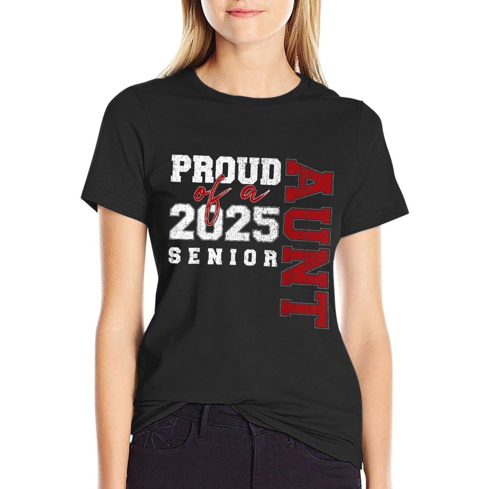 Aunt Senior 2025 Proud of A Class of 2025 Graduate  Quick-drying T-Shirt