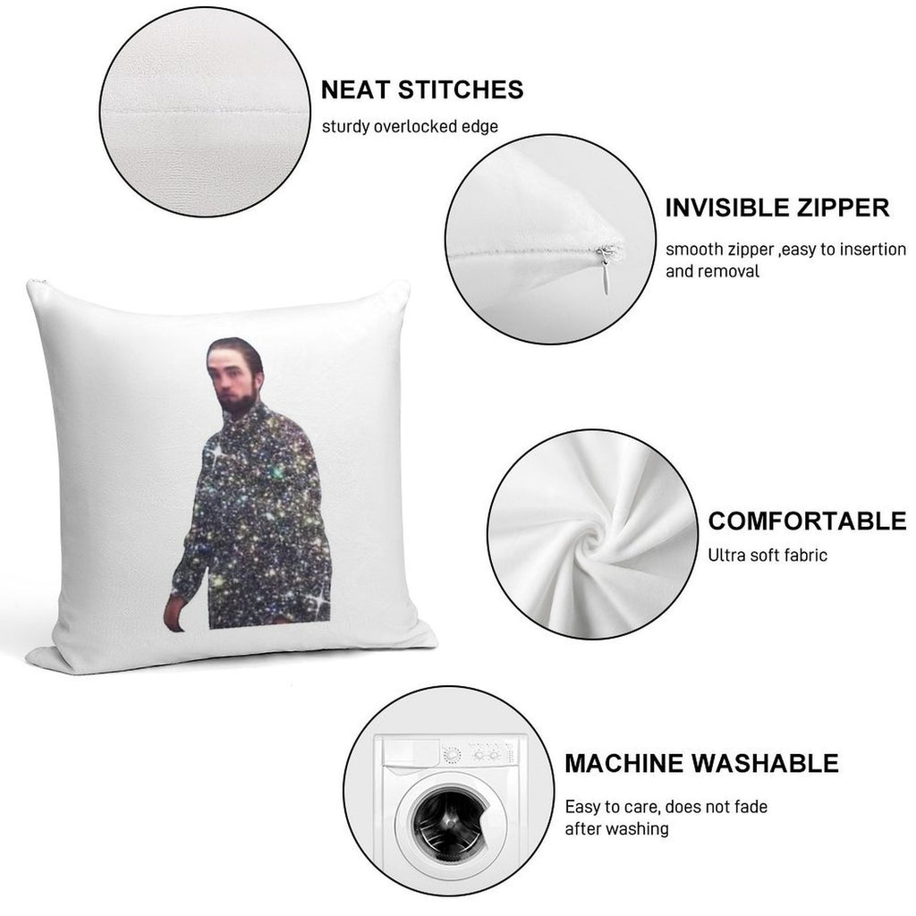 This Is The Skin of A Killer Bella Soft Reinforced Edging Throw Pillow