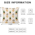 Cute Cat Taiyaki Fish Ice Cream Set Soft Home Decor Throw Pillow