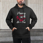 Stepping Into 50th Birthday Shape Retention Hoodie